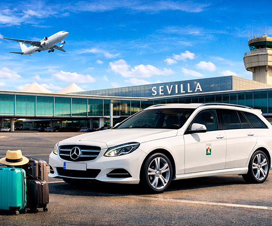 taxi aeropuerto sevilla a huelva