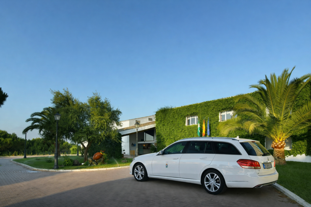 Taxi from Huelva to the Parador Mazagón